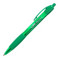 Grip Ballpoint Medium Retractable Green Pen